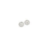 14k White Gold .75ct G VS2 Round Diamond Jacket and (it also fit for 1.00ct size)